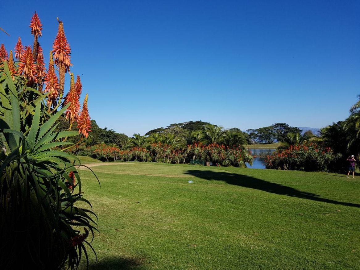 The 18 hole, world quality, golf course at Leopard Rock