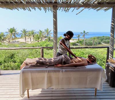 Massages on your private deck 